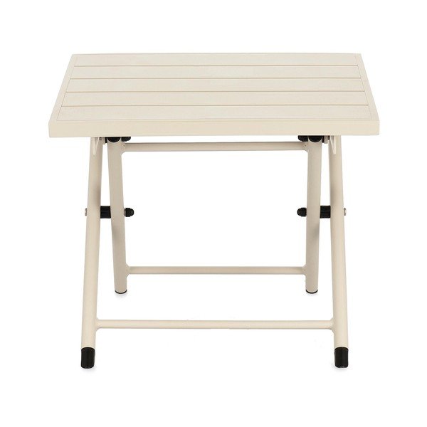 Alumiiniumist aia diivanilaud 43x44 cm Taylor - Bizzotto-image-2