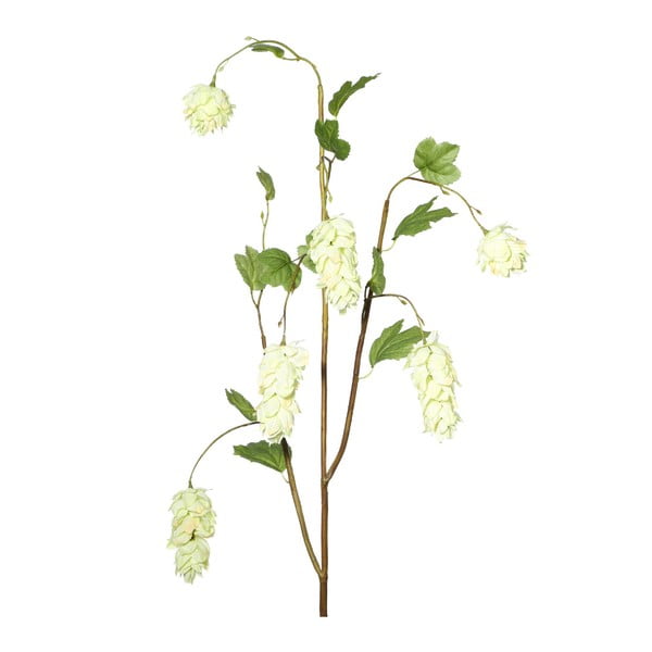 Umělá květina s bílými květy Ixia Lupulus, výška 120 cm