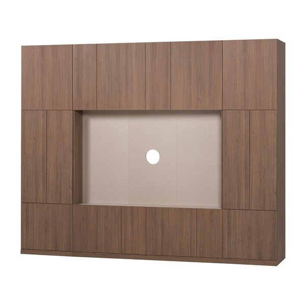 Modulaarne televiisor tumedas naturaalses värvitoonis 268x215 cm Build - WOOOD-image-2