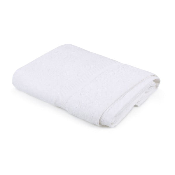 Bílý ručník Jerry, 50 x 100 cm