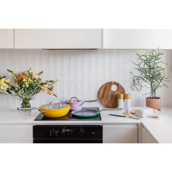 Alumiiniumist pannkoogipann mittenakkuva pinnaga ø 26 cm Meda 3.0 - FABINI-image-3