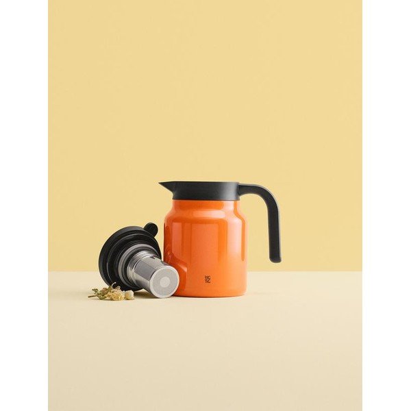 Oranž roostevabast terasest termoskann 900 ml Therm-It - RIG-TIG-image-1