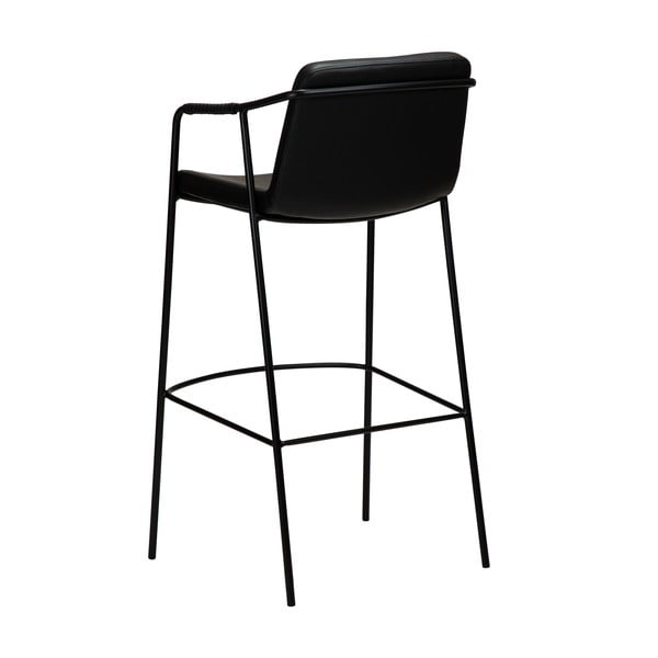 Mustast kunstnahast baaritooli , kõrgus 105 cm Boto - DAN-FORM Denmark-image-3