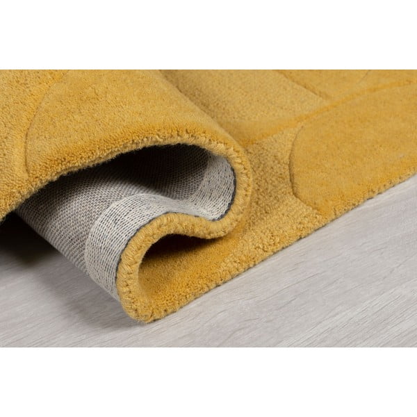 Kollane villane vaip 200x290 cm Gigi - Flair Rugs-image-2