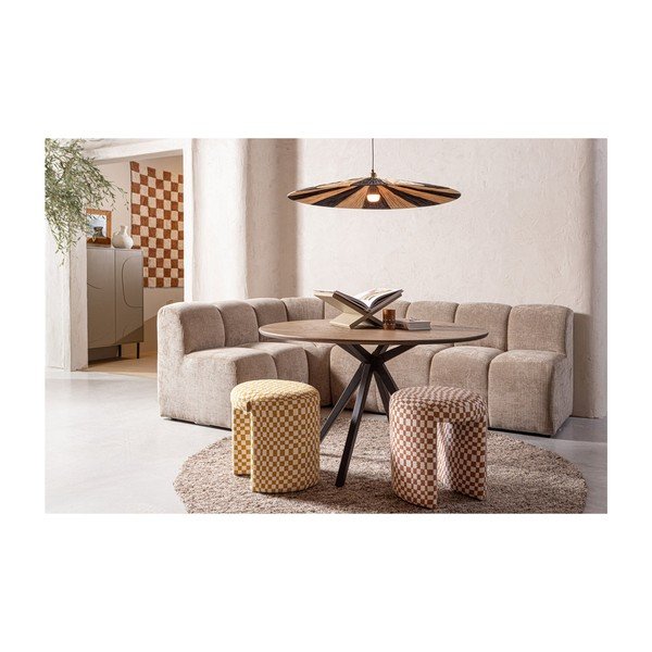 Kollane polsterdatud tool Charlie - WOOOD-image-4