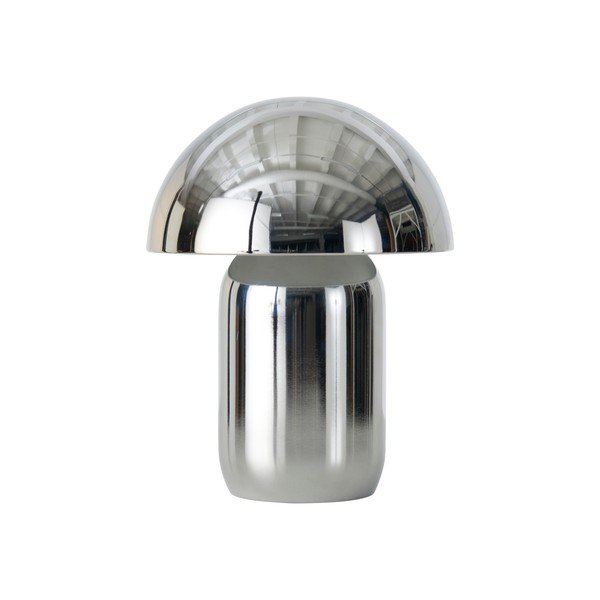 Metallist hämardatav LED-laualamp läikiva hõbedase värviga (kõrgus 17 cm) Ted - Ellos Home-image-3