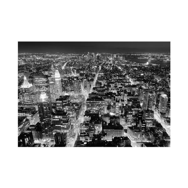 Osmidílná fototapeta Pohled z Empire State Building, 366 x 254 cm