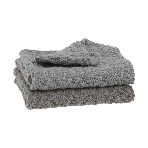 Sada 2 bavlněných ručníků A Simple Mess Elm Mirage Grey