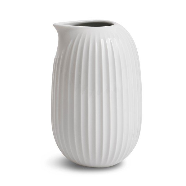 Bílý porcelánový džbán Kähler Design Hammershoi, 500 ml