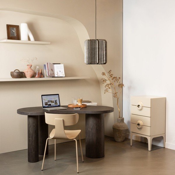 Virnastatav saarepuidu spoonist söögitool Form - WOOOD-image-1