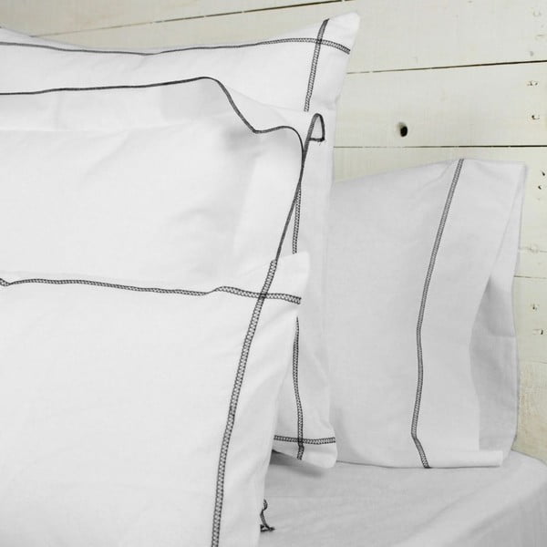 Bavlněný povlak na peřinu Happy Friday Basic Black, 200x200 cm-image-3