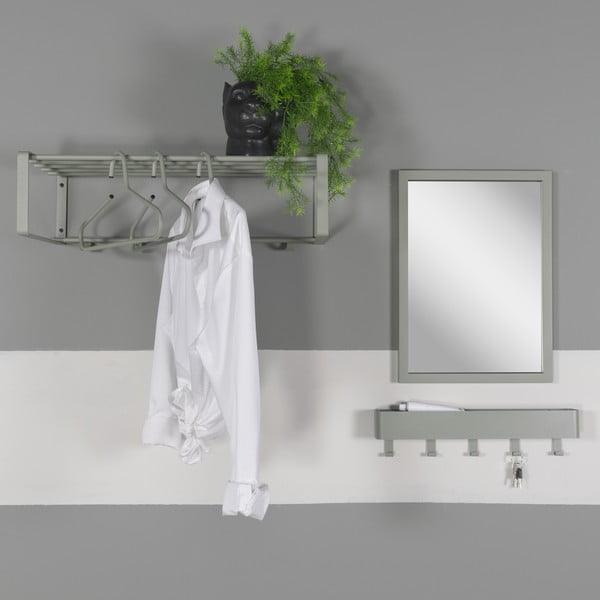 Roheline-hall metallist riiuliga seinanagi Dax Play - Spinder Design-image-1