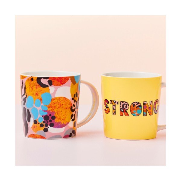 Portselanist kruusid 2tk komplektis 380ml Be Fierce - Maxwell & Williams-image-2