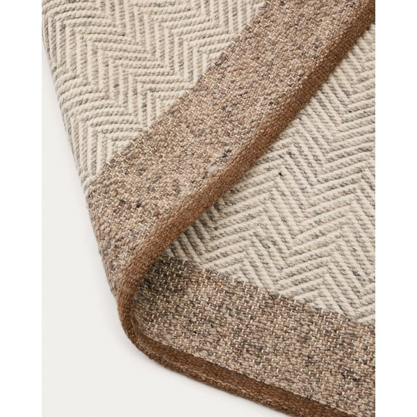 Beež villane vaip 160x230 cm Nifelia - Kave Home-image-4