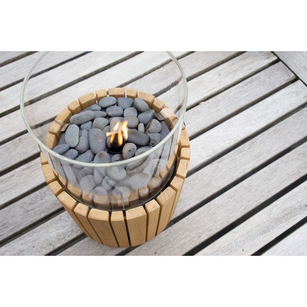 Teakist gaasilamp Cosi Scoop Timber, kõrgus 30 cm - COSI-image-3