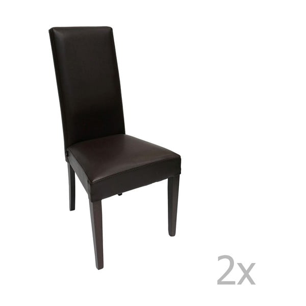 Sada 2 černých židlí Evergreen House Roque