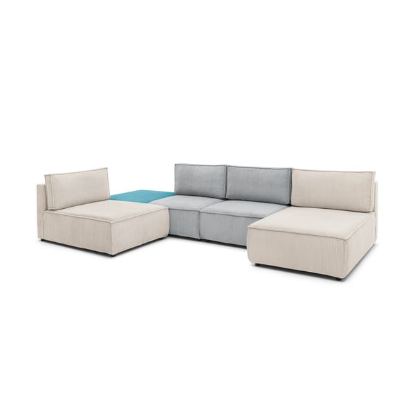 Muutuv velvetist nurgadiivan  Nihad modular - Bobochic Paris-image-4