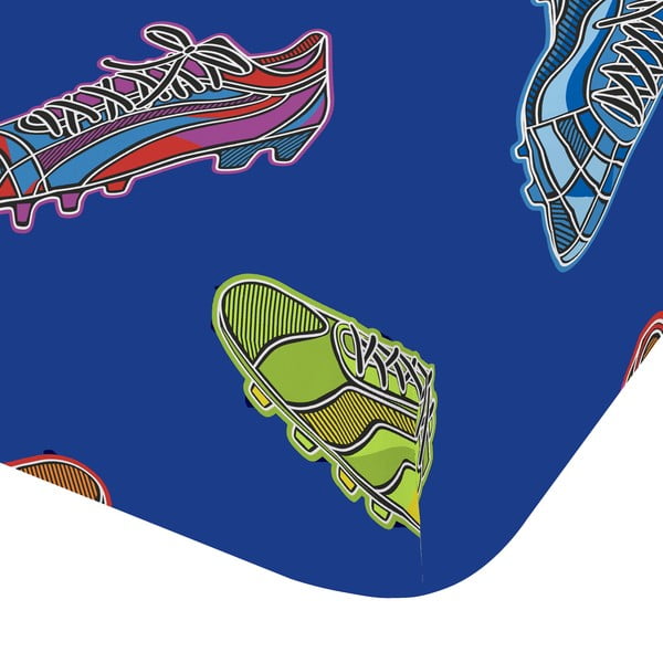 Sinine laste voodilina kaheinimesevoodile 135x190 cm Bright Football - Catherine Lansfield