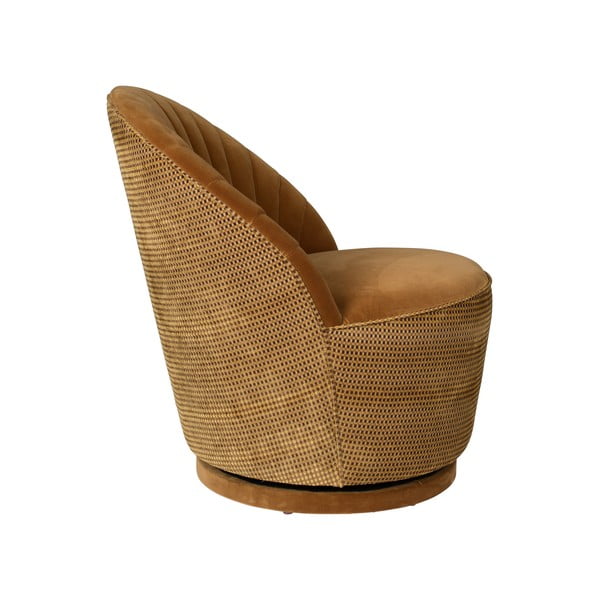 Pruun sametist tugitool Madison - Dutchbone-image-3