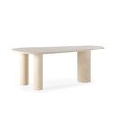 Kiviviimistlusega söögilaud 100x201 cm Daila - MOME