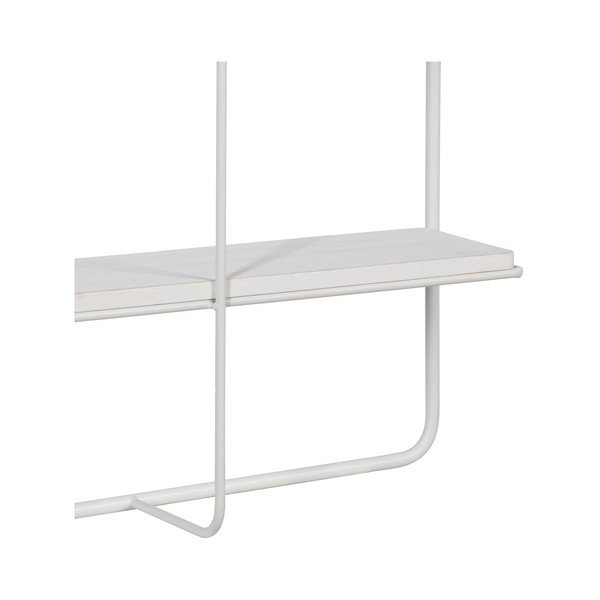 Valge metallist riiul 51 cm - Ixia-image-4