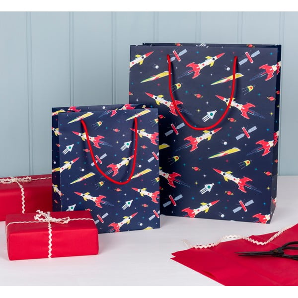 Kinkekott 19x10 cm Space Age – Rex London-image-1