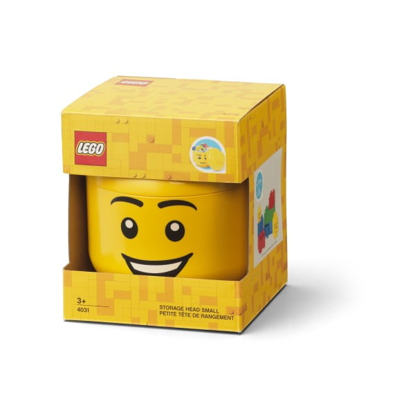 Plastist laste hoiukast Head - LEGO®-image-2