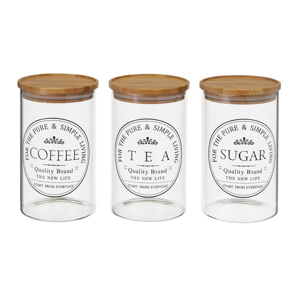 Klaaspurgid 3tk komplektis - Casa Selección