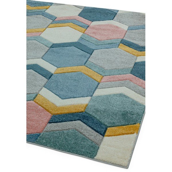 Vaip Hexagon Multi, 200 x 290 cm Hexagon Mutli - Asiatic Carpets-image-2