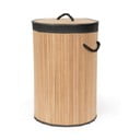 Bambusest pesukorv naturaalses värvitoonis 70 l Bamboo - Compactor