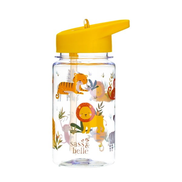 Beebi joogipudel kõrrega Drink Up Safari, 400 ml Savannah Safari - Sass & Belle-image-3