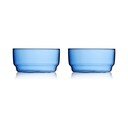 Sinised klaasist kausid 2tk komplektis 500 ml Torino - Lyngby Glas