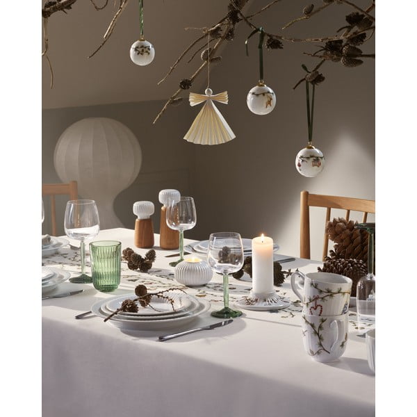 Jõulumotiividega portselanist küünlaalune Hammershøi Christmas - Kähler Design-image-3