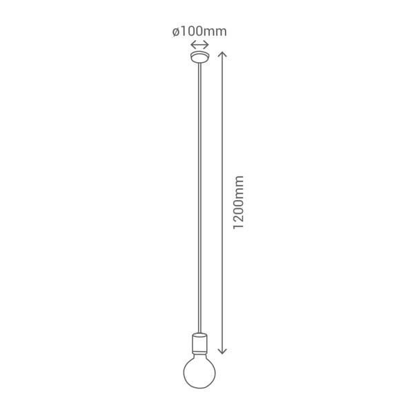 Rippvalgusti punase kaabliga Wood - SULION-image-4