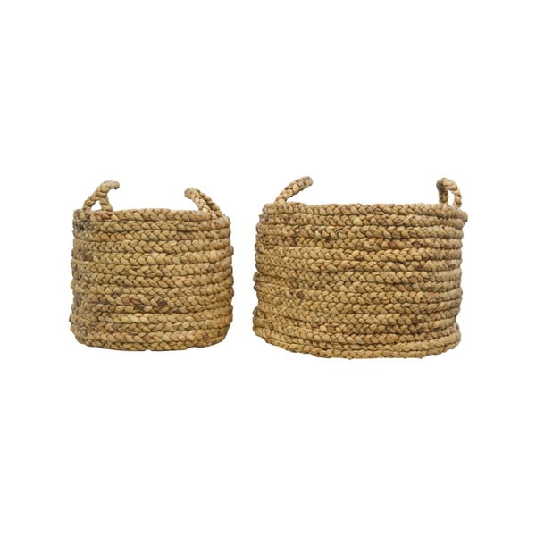 Komplekt 2 korvi veehüatsintist Looduslik - HSM collection-image-1