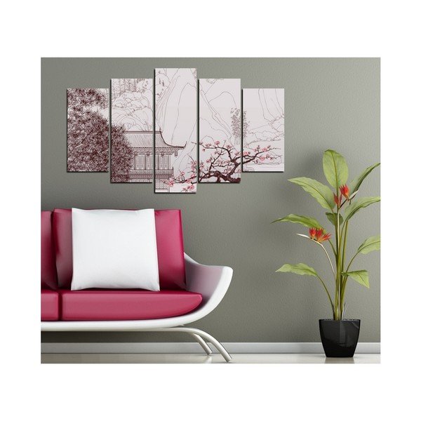Mitmeosaline maal Calmo, 102 x 60 cm - 3D Art-image-1