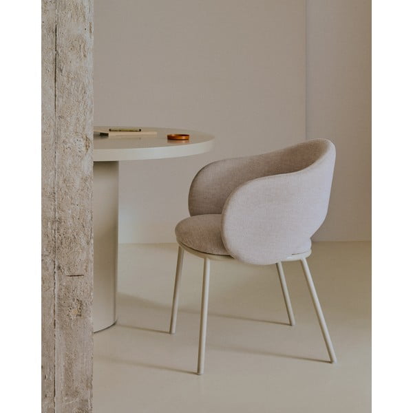 Kreem söögitool Maina - Kave Home-image-1