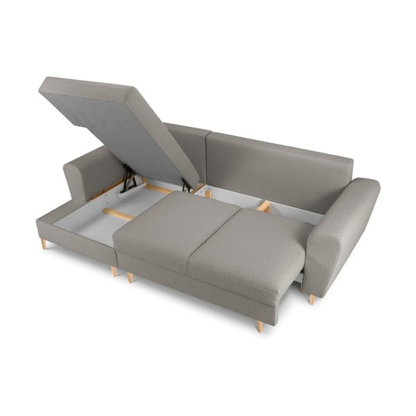 Helehall bukleekangast panipaigaga nurgadiivanvoodi (vasak nurk) Kyoto - Cosmopolitan Design-image-3