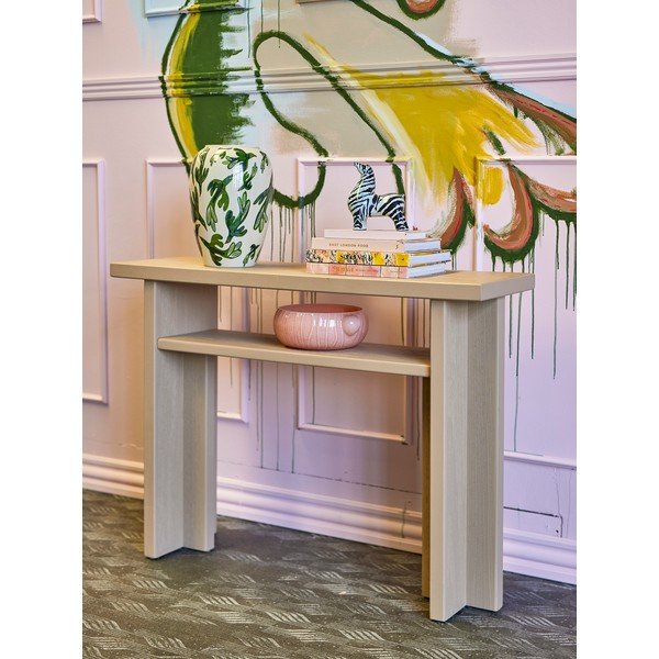 Konsoollaud naturaalses värvitoonis kuusepuidust 32x110 cm Cupa - Bloomingville-image-1