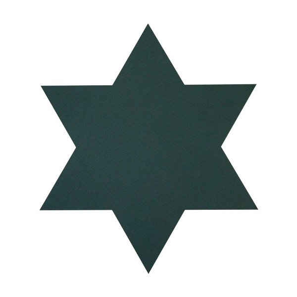 Öko-nahast lauamatt 34,5x34,5 cm Star Nupo - LIND DNA