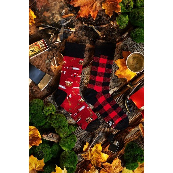 Sokid , suurus 35-38 Lumberjack Life - Many Mornings-image-1