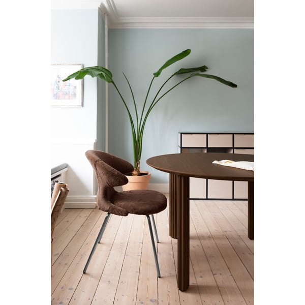 Ümmargune tammepuust söögilaud ø 120 cm Comfort Circle - UMAGE-image-1