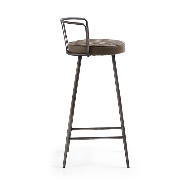 Pruun baaritooli, kõrgus 92 cm Tiva - Kave Home-image-2