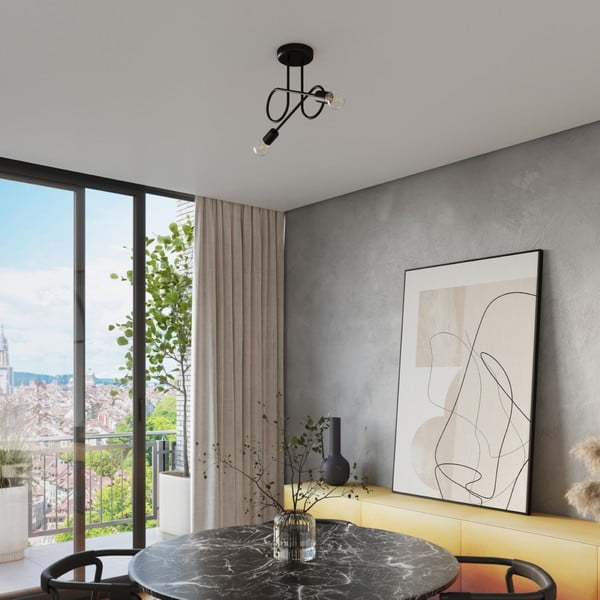 Must laevalgusti 18x57 cm Opulent - Sollux-image-4