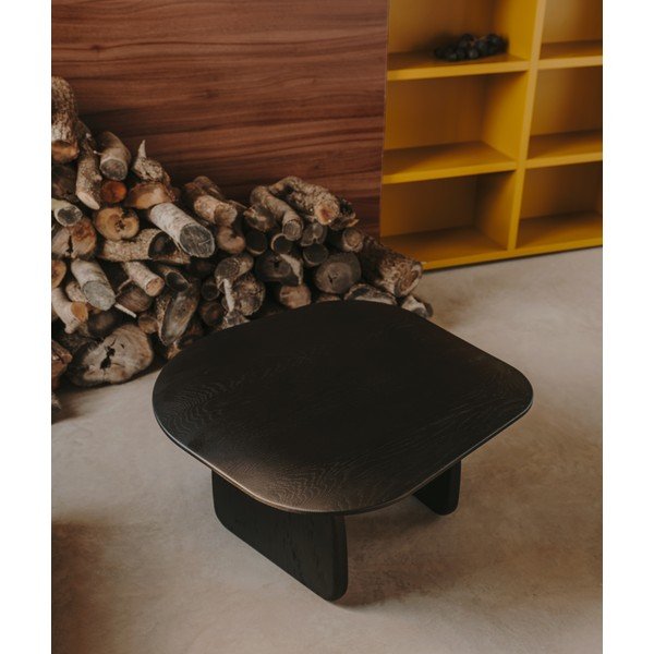 Tammepuidust abilaud 70x71 cm Pirita - Kave Home-image-1