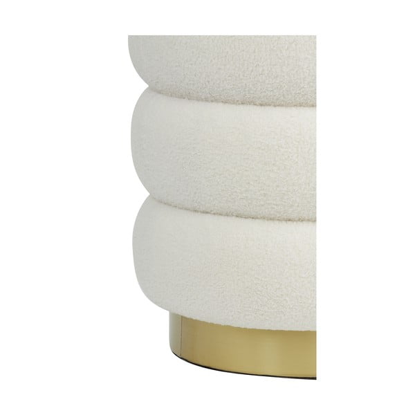 Valge bukleekangast tumba Kimi - Light & Living-image-3