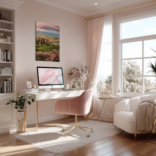 Maal 60x80 cm Pink Tuscany - Styler-image-1