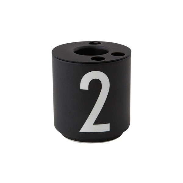 Portselanist küünlajalad 4 tk komplektis Mini - Design Letters-image-2