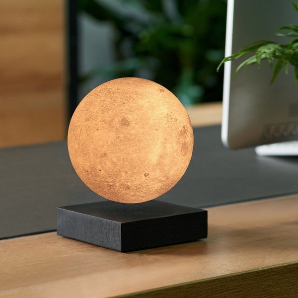 Must LED laualamp (kõrgus 14 cm) Moon – Gingko-image-3