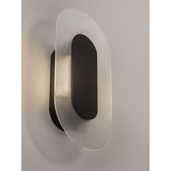 Matt must metallist LED-seinavalgusti Vetrio - Nova Luce-image-3
